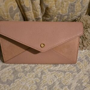 LC Lauren Conrad Blush Pink Clutch